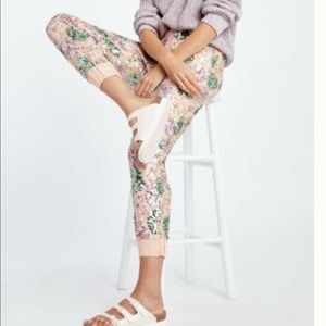 BNWT Anthropologie Sequin Joggers